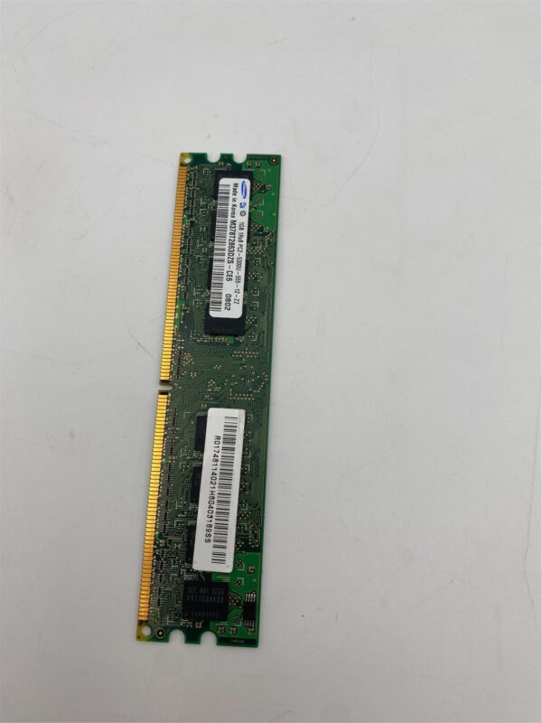 SAMSUNG 1GB PC2-5300U DDR2-667 1RX8 N-ECC CT12864AA667 WK007 M378T2863DZS-CE6 - Image 2