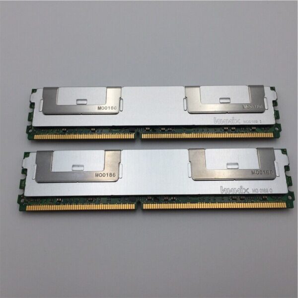 HP 8 GB FBD PC2-5300 (2 x 4 GB LP) Kit 466440-B21 467654-001 466436-061 - Image 2