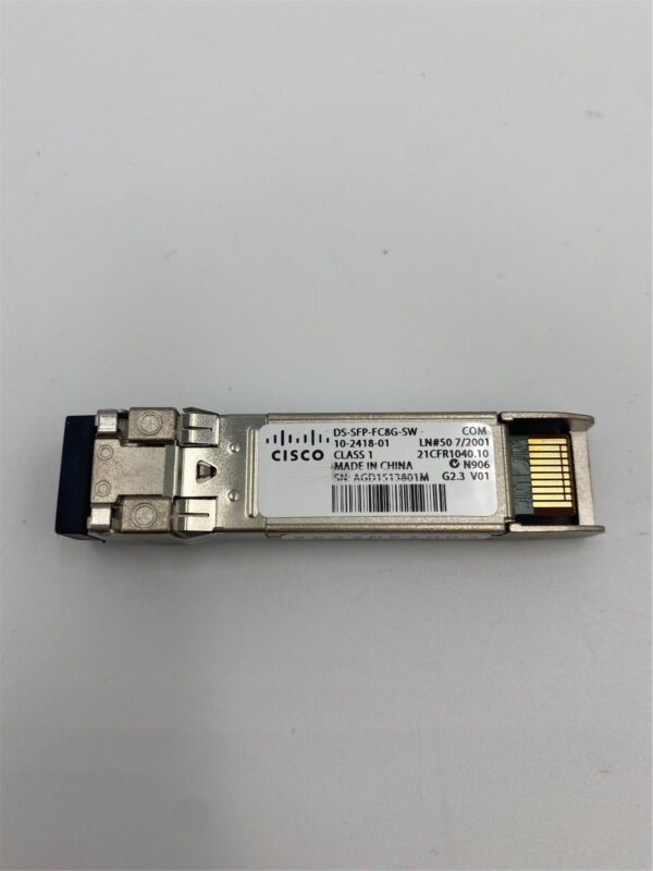CISCO 8GB FIBRE CHANNEL SFP+ SWITCHING MODULE DS-SFP-FC8G-SW