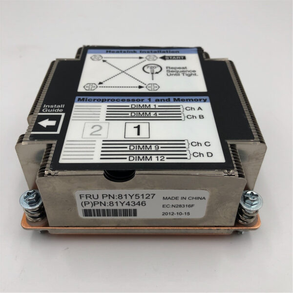 IBM HEATSINK BLADE CENTER HS12 44R5708 - Image 2