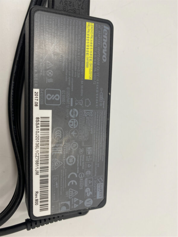 Lenovo AC ADAPTER 65W 100-240Vac 3P 00PC757 54Y8999 54Y8964 54Y8983 5A10V03248 - Imagen 5