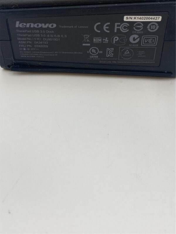 Lenovo ThinkPad USB 3.0 Dock 03X6059 - Imagen 6