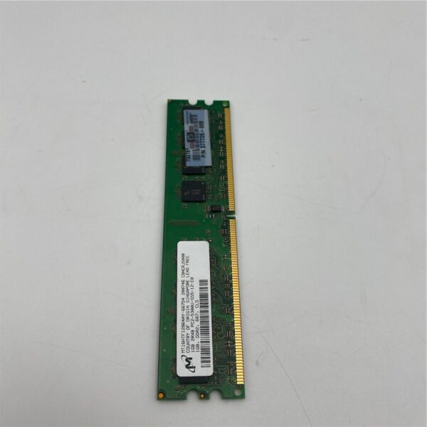 HP 1GB 1RX8 PC2-5300U DDR2 666MHZ UDIMM MEMORY MT16HTF12864AY-667D4 377726-888 - Image 2