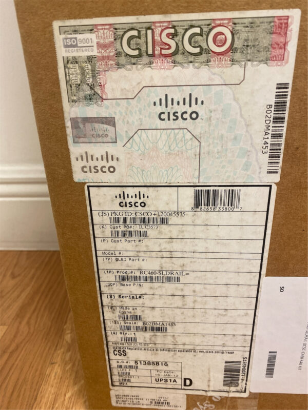 CISCO RC460-SLDRAIL UCSC-C460 RAIL KIT RC460-SLDRAIL - Imagen 2