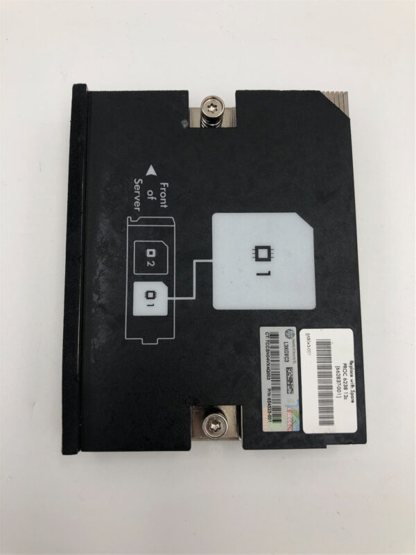 HP CPU1 BL465C GEN8 Heatsink 662813-001 672721-001 - Image 2