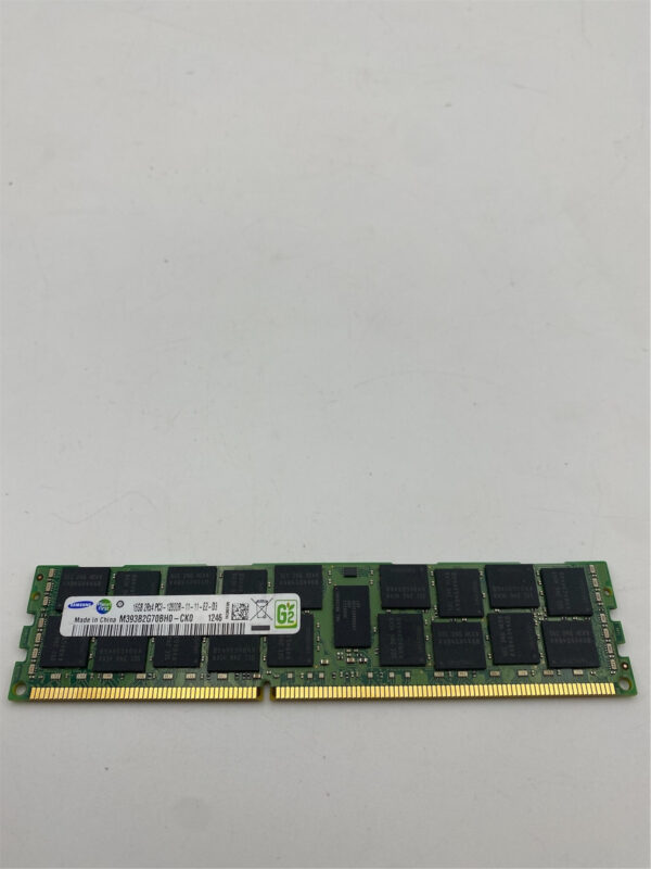 Samsung 16GB 2RX4 PC3-12800R RDIMM 03X4378 0A89483 0C01319 M393B2G70BH0-CK0