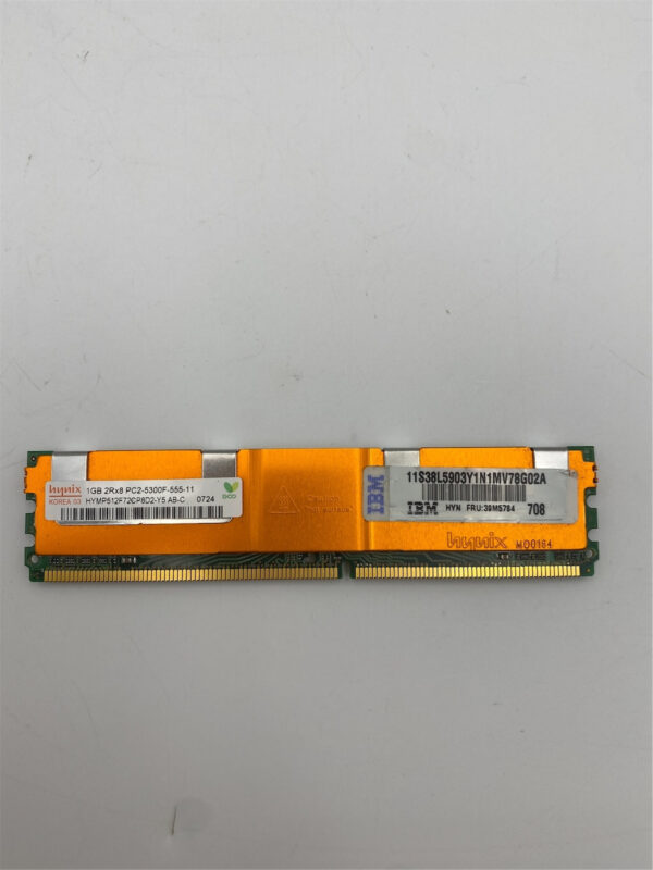 IBM 1 GB PC2-5300 CL5 ECC DDR2 39M5784 38L5903 HYS72T128420HFD-3S-A 39M5785