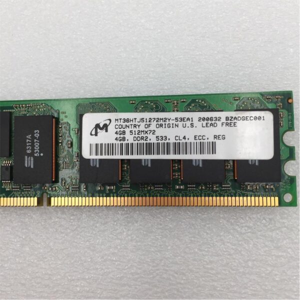 IBM 4GB 1X4GB PC2-4200 DIMM 12R8247 - Image 4