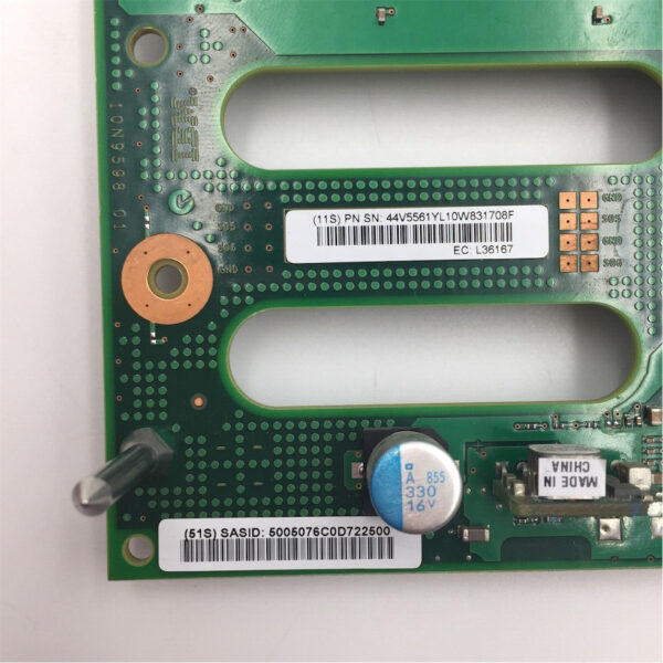 IBM 6 SLOT SAS 3.5 DISK BACKPLANE 44V5561 - Imagen 2