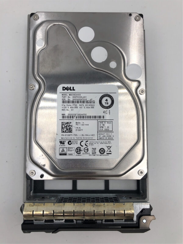 Dell 4TB 7.2K SAS 6G 3.5" Hard Drive 12GYY 012GYY - Image 6