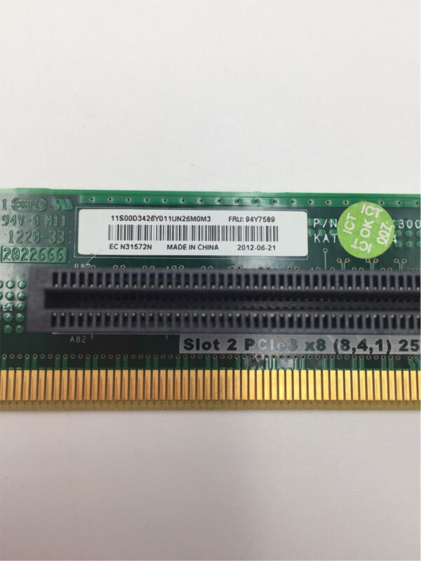 IBM X3650 M4 PCI-E Slot-2 Riser Card  94Y7589 - Image 7