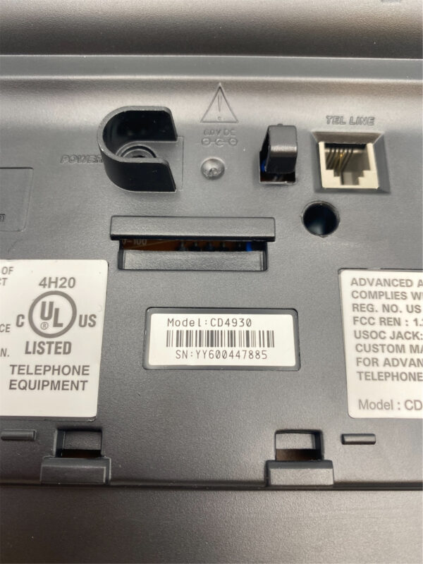 AT&T Corded Phone with Digital Answering System and C CD4930 - Image 2