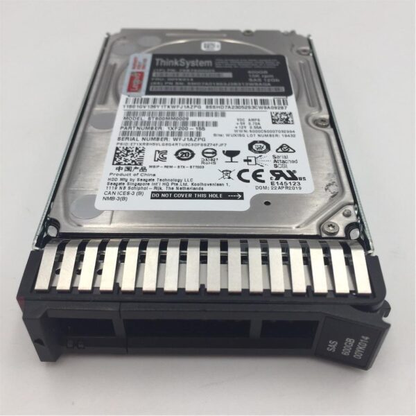 Lenovo 600GB 10K 2.5 SAS 12G TS 512e HDD 7XB7A00025