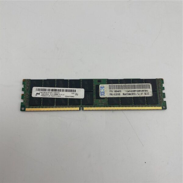 IBM 16GB 2Rx4 PC3-12800R-11 DDR3-1600 00D4968 47J0183 00D4970 - Image 2