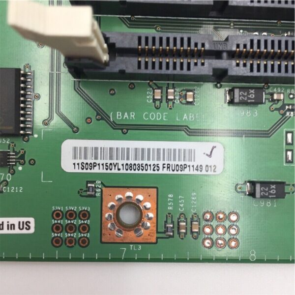 IBM POWER PC 375MHZ 604E SYSTEM BOARD 09P1150 09P1149 **no cmos battery** - Image 2