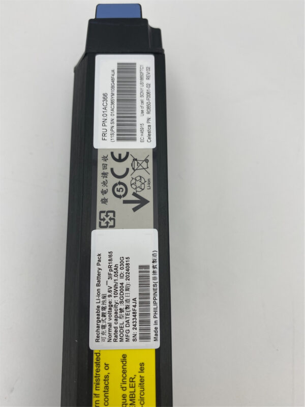 IBM Storwize V5000-V5010-V5030 Gen2 Battery Date Code: 2024 01AC366 - Imagen 5