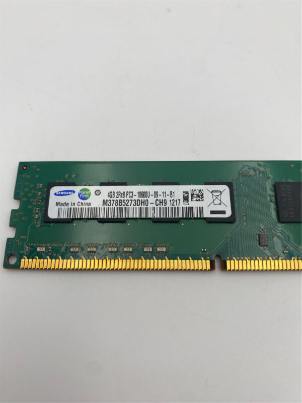 Samsung 4GB DDR3 2RX8 PC3-10600U 89Y9224 497158-D88 64Y9570 M378B5273DH0-CH9 - Image 4