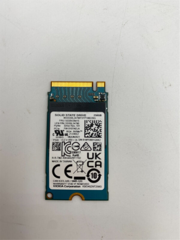 Lenovo SSD_ASM 256G, M.2, 2242, PCIe3x4 5SS0V26437 5SS0V15983 5SS0V26415
