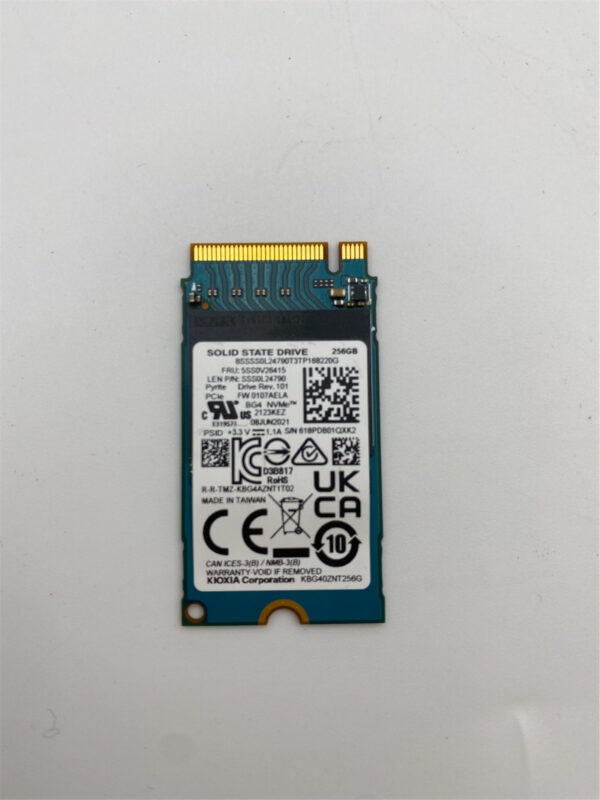 Lenovo SSD_ASM 256G, M.2, 2242, PCIe3x4 5SS0V26437 5SS0V15983 5SS0V26415 - Image 4