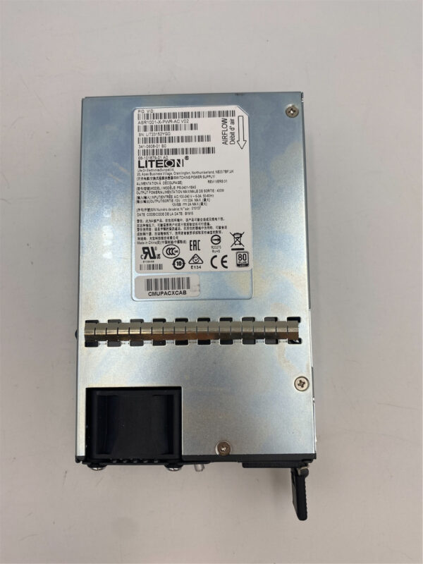 Cisco ASR1001-X 400W Power Supply "broken handle" 341-0608-01 ASR1001-X-PWR-AC - Image 2
