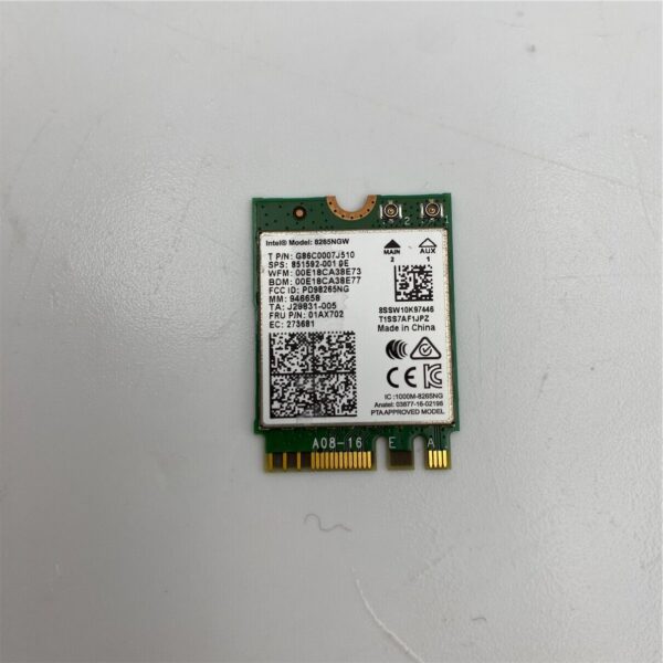 Lenovo DUAL BAND WIRELESS-AC 01AX751 8265NGW G86C0007J510 H93544-002 01AX702 - Imagen 2