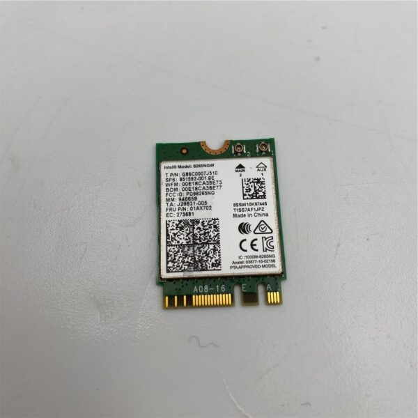 Lenovo DUAL BAND WIRELESS-AC 01AX751 8265NGW G86C0007J510 H93544-002 01AX702 - Imagen 3