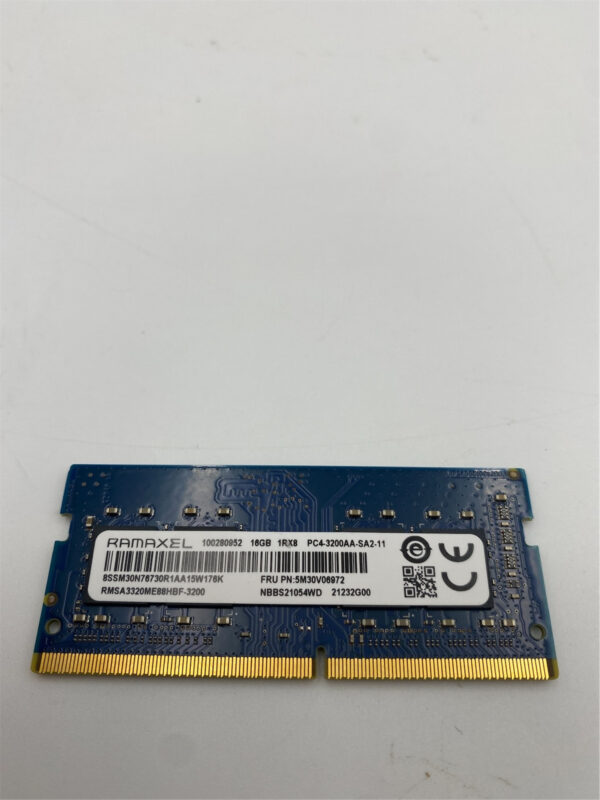 Lenovo SODIMM,16GB, DDR4, 3200 01AG877 5M30V06970 5M30Z71709 5M30V06972