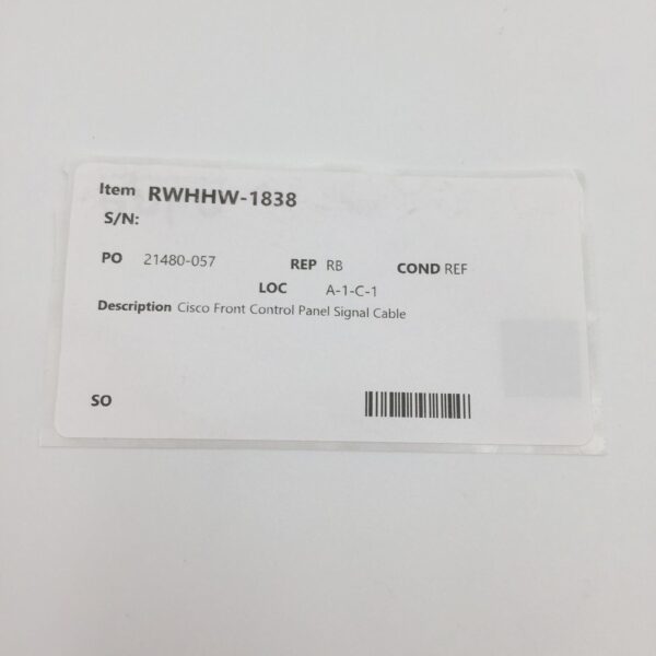 Cisco Front Control Panel Signal Cable RWHHW-1838 - Imagen 7