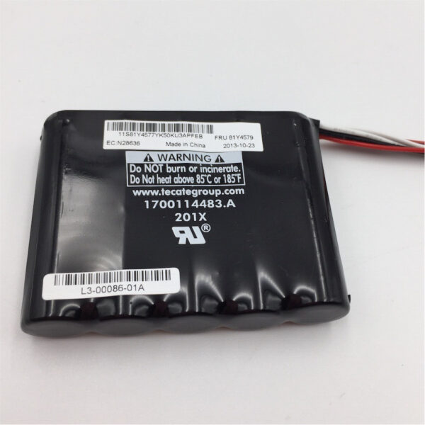 IBM BATTERY CAPACITOR PACK 13.5V 6.4F Date Code: 2013-10-23 81Y4579 - Imagen 3