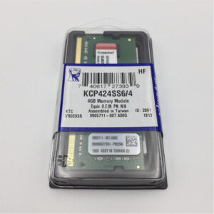 Kingston 4GB - DDR4 2400MHz. DDR4 , 2400MHz , Non-ECC KCP424SS6/4