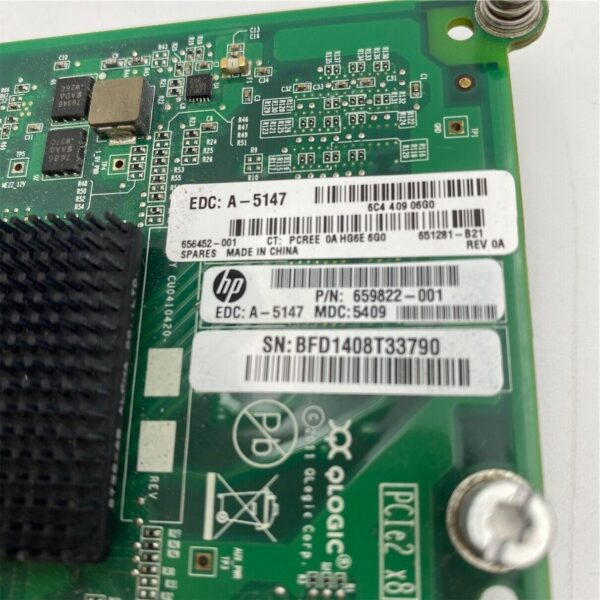 HP QMH2572 8GB FIBRE CHANNEL HOST BUS ADAPTER 651281-B21 656452-001 - Image 3
