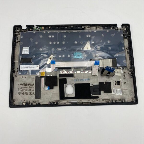 Lenovo FRU C-Cover ASM US English Non Backlit KBD and FPR 02HM424 02HM460 - Imagen 4