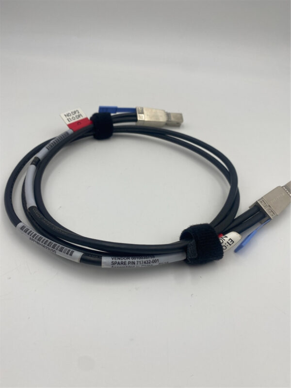 HP 1M External MiniSAS HD to MiniSAS HD cable 691970-002 717432-001 - Imagen 3