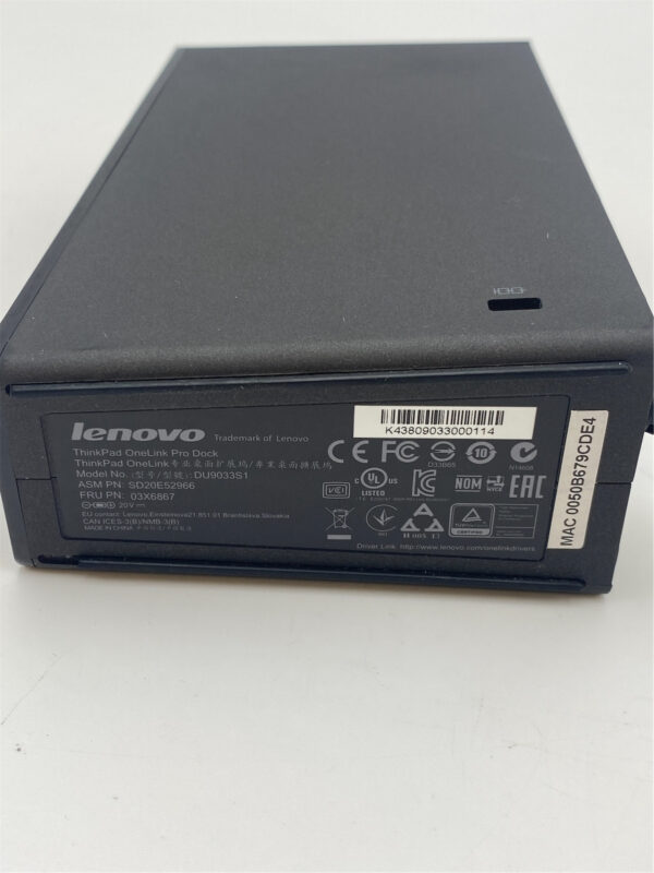 LENOVO  TP OneLink Pro Dock 03X6867 03X6819 - Image 3