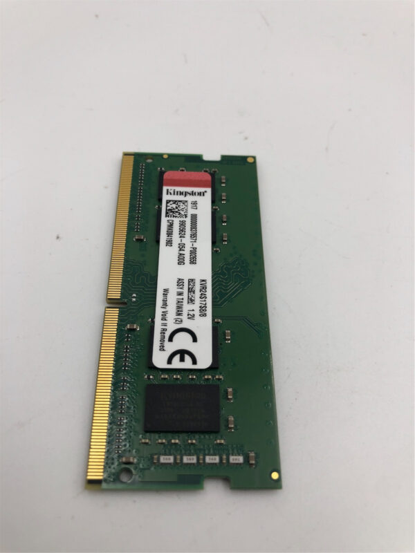 Kingston 8GB 1Rx8 1G x 64-Bit PC4-2400 CL17 260-Pin SODIMM KVR24S17S8/8