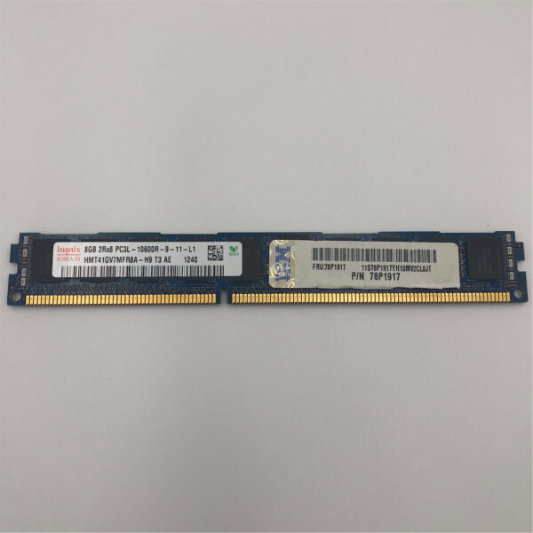 IBM 8GB (1x8GB) 2RX8 PC3L-10600R MEMORY DIMM 78P1917