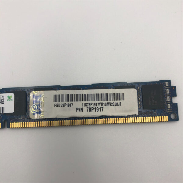 IBM 8GB (1x8GB) 2RX8 PC3L-10600R MEMORY DIMM 78P1917 - Image 3