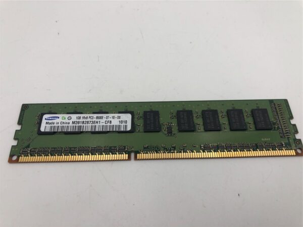 Samsung 1GB PC3-8500E DDR3-1066 1RX8 ECC M391B2873EH1-CF8