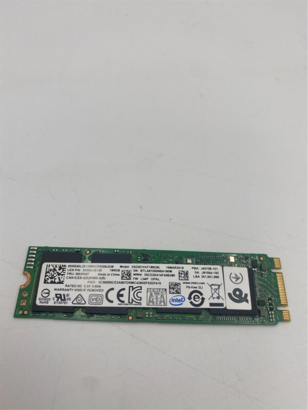 Lenovo 180GB M.2 2280 B+M SATA SSD 00UP497 - Image 4