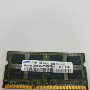 SAMSUNG 2GB (1x2GB) 2RX8 PC3-8500S DDR3-1066MHZ SODIMM M471B5673EH1-CF8