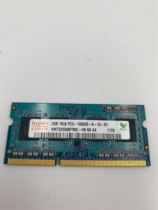 HYNIX 2GB DDR3-1333 SODIMM 1RX8 HMT325S6BFR8C-H9