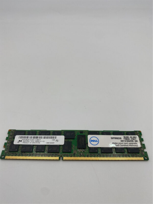 DELL 8GB (1x8GB) 2RX4 PC3L-10600R DDR3-1333MHZ 1.35V RDIMM SNPP9RN2C/8G - Image 6