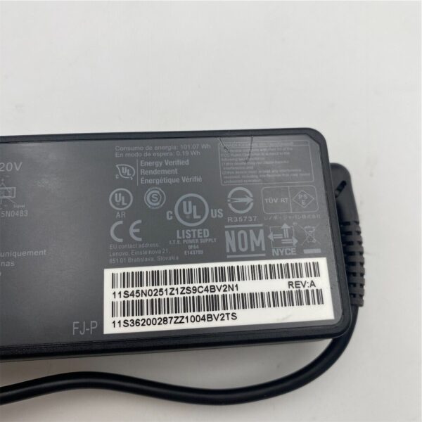 Lenovo ThinkPad X1 90 Watt AC Adapter 45N0481 45N0248 45N0252 45N0236 45N0483 - Imagen 4