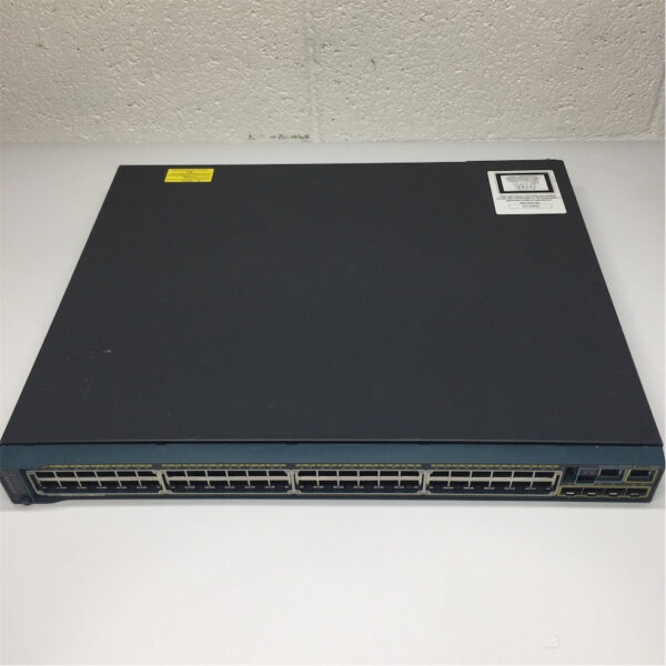 Cisco 2960S 48Port Gigabit 370W PoE+ "NO PowerSupply - NO Stack Cover - No Ears"