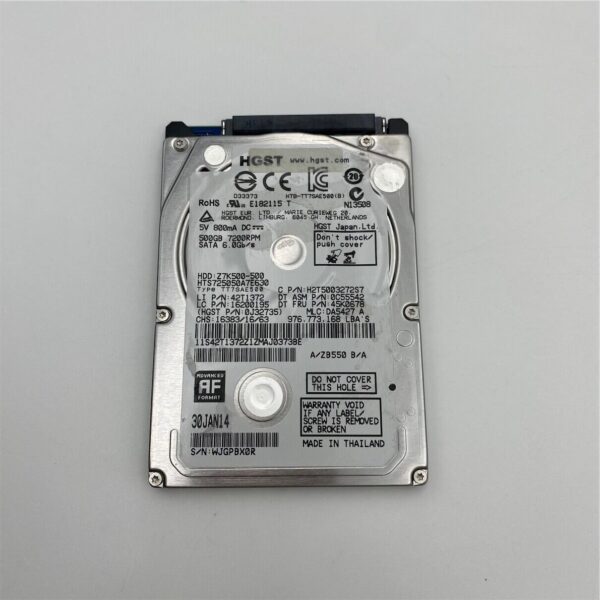 LENOVO 500GB 7200RPM 2.5 6GBPS SATA HARD DRIVE 00FC425 01FR409 45K0678 - Image 3