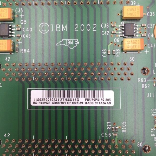 IBM x255 Hard Drive Backplane Assembly 59P5159 - Image 2