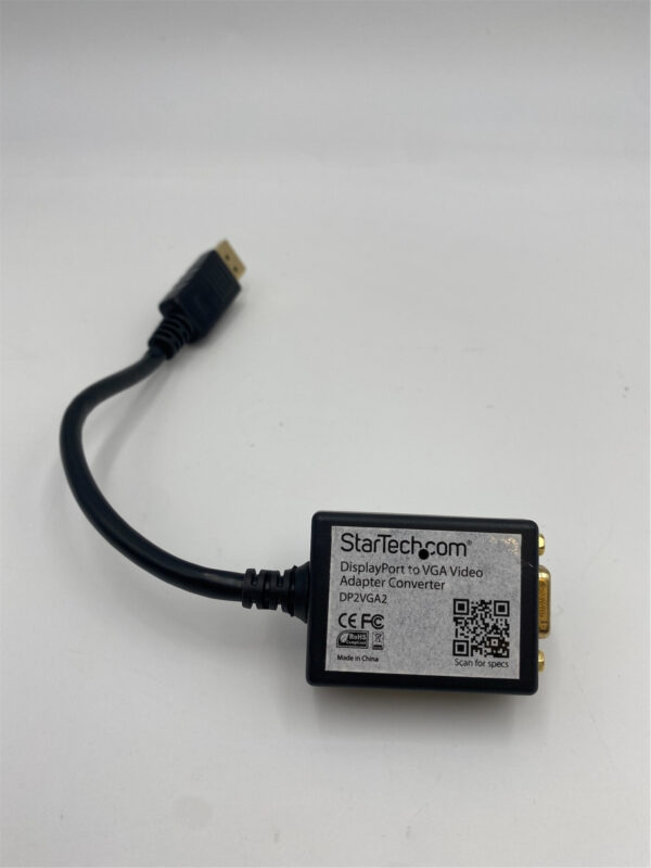 Startech DisplayPort To VGA Video Adapter Converter DP2VGA2