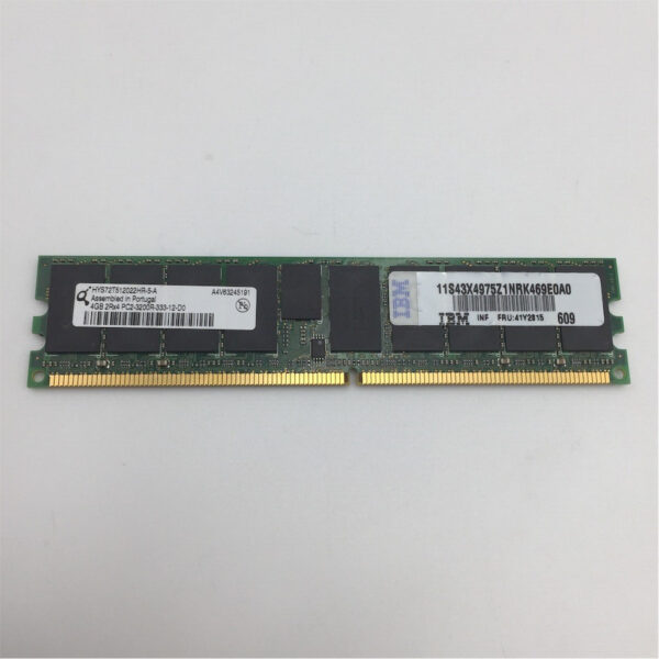 IBM 4Gb PC2-3200R 400Mhz ECC REG DR x4 CL3 240-Pin DIMM 41Y2815