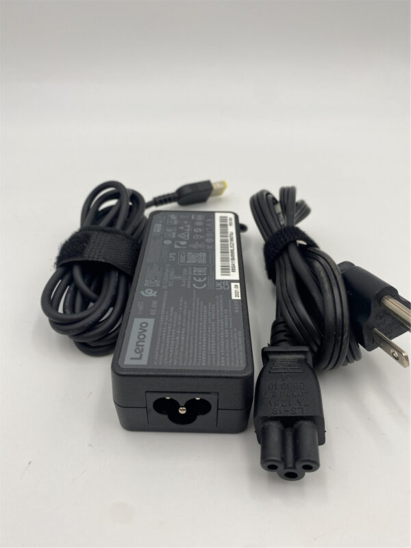 Lenovo AC_ADAPTER, Rectangle, 65W, 3P, Black 5A10V03250 5A10V03238 - Imagen 3