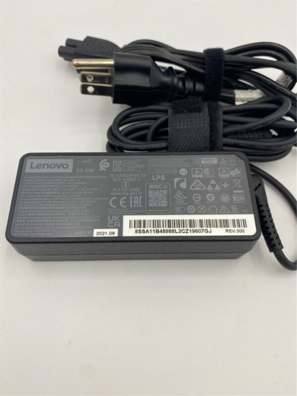Lenovo AC_ADAPTER, Rectangle, 65W, 3P, Black 5A10V03250 5A10V03238 - Imagen 4